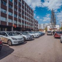 Вид паркинга Бизнес-центр «Новгородская, 1»
